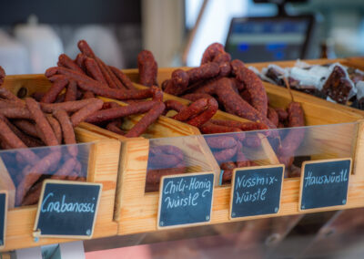 Jausenwürstel Bauernmarkt